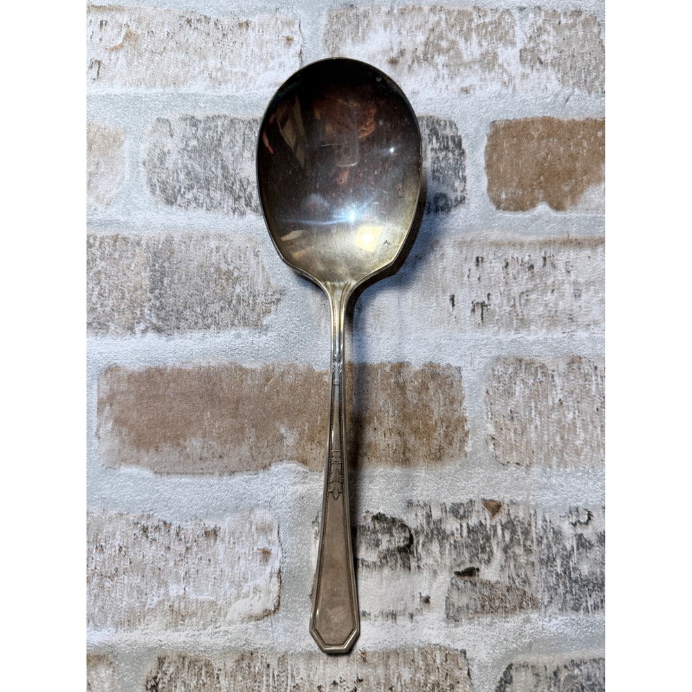Wm Rogers Mfg Co‎ Original Rogers Silverplate Serving Spoon 1937 First Love